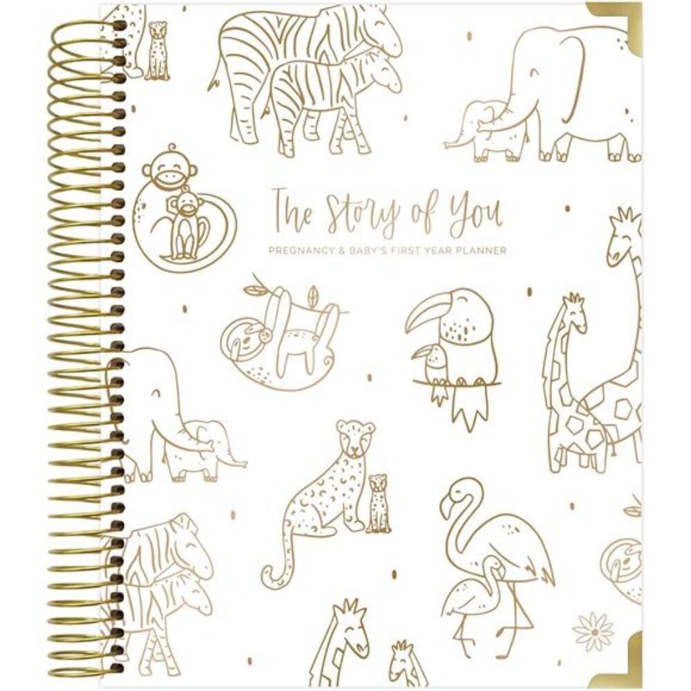 Daily planners New Pregnancy and Baby's First Year Calendar Planner & Keepsake